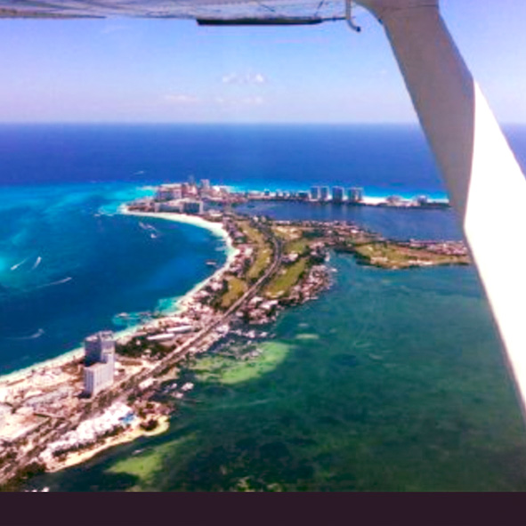 Vuelo en Avioneta en Cancún